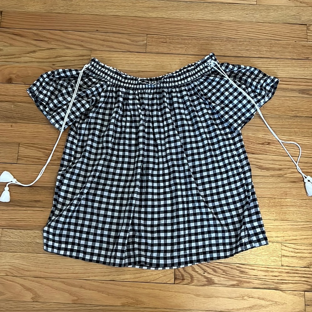Loft off the shoulder shirt